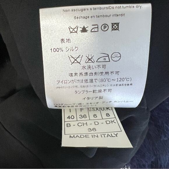 NEW Emilio Pucci Silk Beaded Tassel Open Front Cardigan Top Long Sleeve Sz 6 - Picture 5 of 12